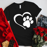 Valentine's Day T Shirt Short Sleeve plus Size T-shirt Printed Casual Top