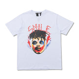 Vlone T Shirt Large V Printed Short-Sleeved T-Shirt Hip Hop Ji