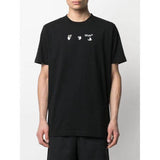 Off White T Shirt Arrow Men'S Short Sleeve Cotton Owt