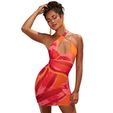 Music Festivals Rave Outfits Dress Fall Women's Clothing Fashion Sexy Slim Dress
