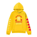 Anime Hoddies Clothing Fire Shadow Tissue Printed Hoodie
