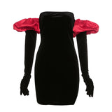 Music Festivals Rave Outfits Dress Winter Women's Clothing Fashion Sexy Slim Dress