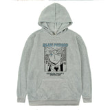 Anime Hoddies Blue Period Printed Long-Sleeved Top Hooded Sweater