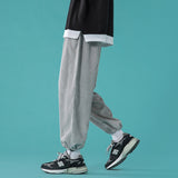 Cuffed Cargo Pants Fall plus Size Men's Casual