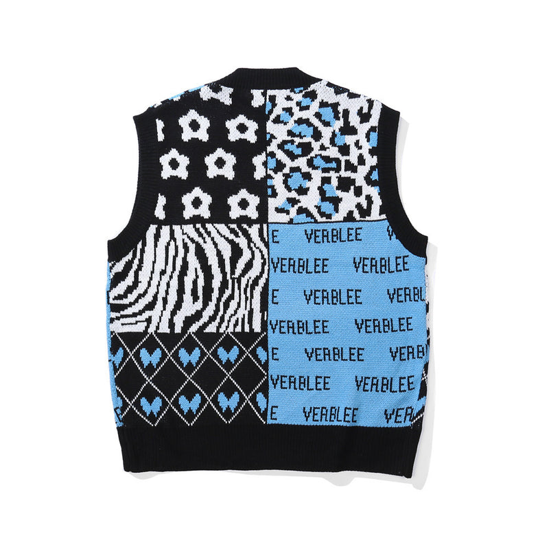 Men Sweater Vest Men's Sweater Outer Wear