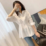 Gloria Vanderbilt Waist-Controlled Top Temperament Shirt