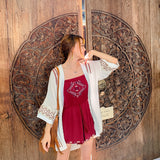 Coachella Music Festival Outfits Summer Sun Protection Clothing Thin Beach Vacation Coat for Women