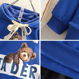 Toddler Boys Sweater Boy's Hoody Hooded Autumn Clothing