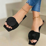 Women Open Toe Sandals Flats Summer Flat Open Toe Plus Size Sandals