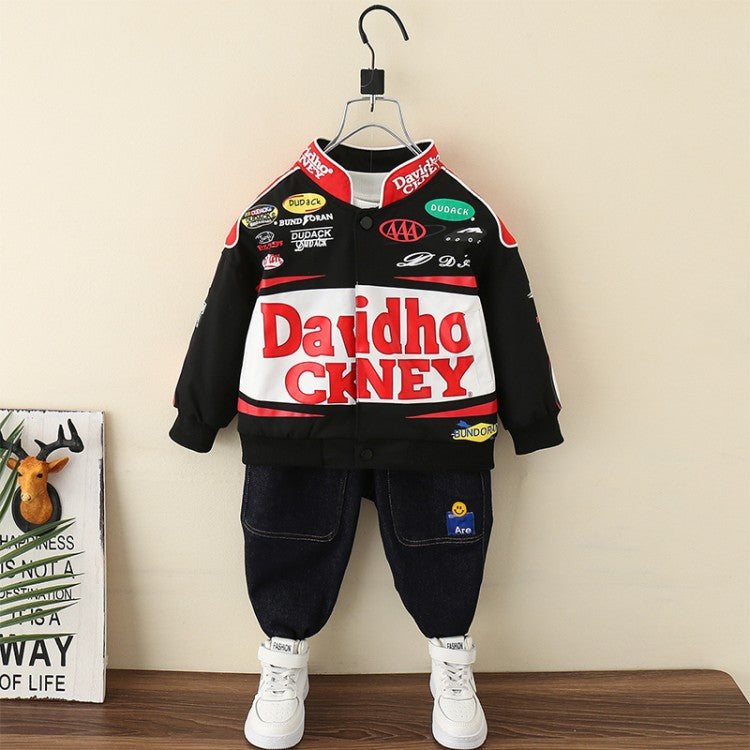Toddler Boys Jackets Boy Spring and Autumn Coat Thin