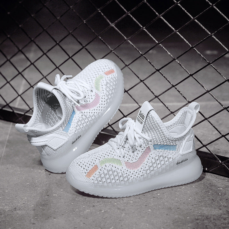 designer Sneaker Shoes Summer Fashion Boys and Girls Shoes Low-Top Breathable Lightweight Medium