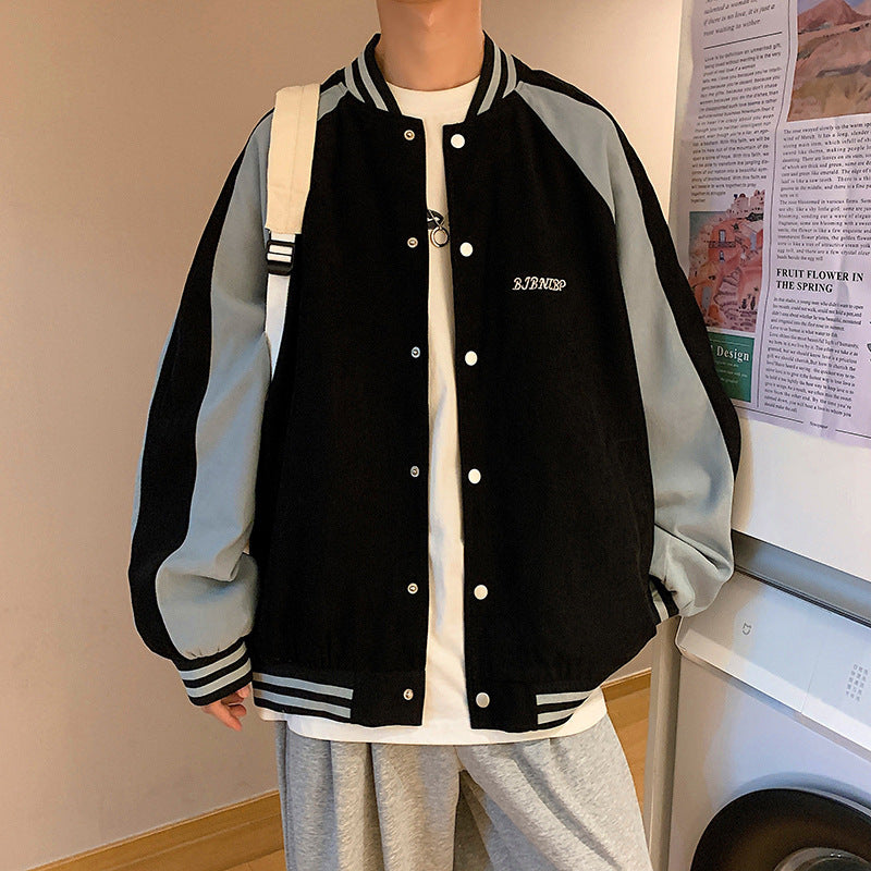 Men's Jackets Loose Version Multicolor Jacket