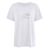 Valentine's Day T Shirt Casual T-shirt Short Sleeve Love Printed T-shirt