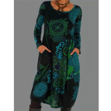 Modern Gypsy Outfits Pullover Print Skirt