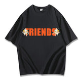 Vlone T Shirts Pikachu Casual Loose Printed Short Sleeve T-Shirt