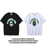 Bathing Ape T Shirt Summer Camouflage Ape Head Short Sleeve T-shirt