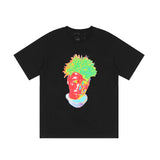Vlone T Shirt Summer Printed Male And Female Couples Wear Loose Short Sleeve T-Shirt