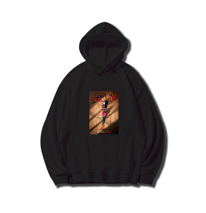 Squid Game Costume Printed Hoodie Early Autumn Long Sleeve