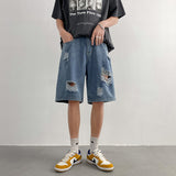 Men Denim Shorts Summer Denim Shorts Male