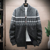 Men's Jackets Autumn and Winter Men's Fleece Jacket plus Size