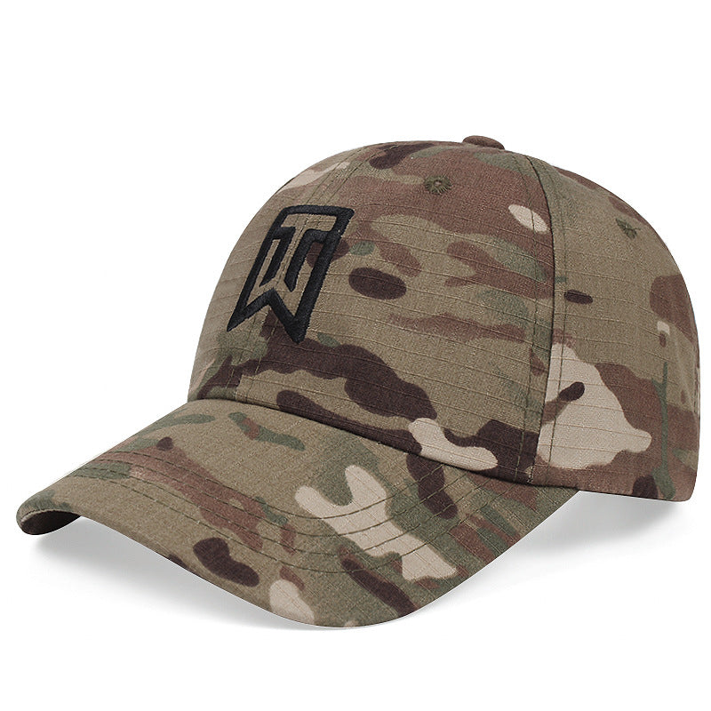 Tiger Woods Hat Camouflage Embroidered Tiger Woods Hat Adjustable Sun Protection Sun Hat