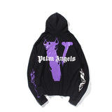 Vlone Hoodie Ou Lone Hooded Sweater Back Big V Hoodie