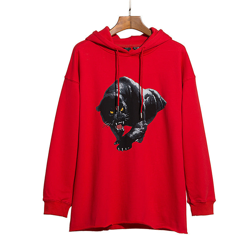 Vlone Hoodie Printed Large V Design Pullover Hoodie Sweater For Men And Women