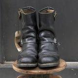 Justin Yellowstone Boots Autumn Zipper Solid Color Men'S Round Head Dr. Martens Boots
