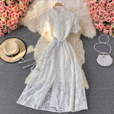 Betty Draper Valentine's Day Dress Vintage Court Style Socialite Swing Dress