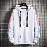 Men Hoodie Pullover Loose Sports and Leisure Top Youth Trendy