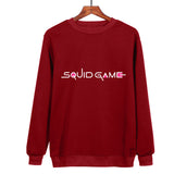 Squid Game Costume round Six Pattern Printed round-Neck Pullover