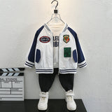 Toddler Boys Jackets Children's Clothing Boys Autumn Clothing Baseball Uniform Jacket
