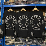 Askyurself T Shirt Spring and Autumn Retro Loose Men's Long-Sleeved T-shirt