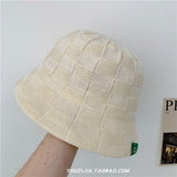 Women Bucket Hat Cutout Breathable Sun Protection Fisherman