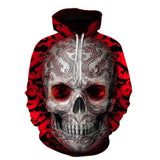 Skull Apparel Hooded Sweater Digital Skull