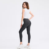 Moisture Wicking Tank Top Fitness Vest Crew Neck