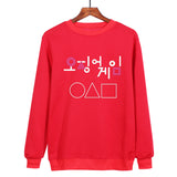 Squid Game Costume Printed Adult Round Neck Sweater