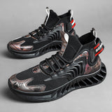 designer Sneaker Shoes Summer Leisure Sports Men's Breathable Shoes Fashion Colorblock Sports Men's Shoes