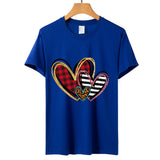 Valentine's Day T Shirt Spring/Summer Short-Sleeved T-shirt Top