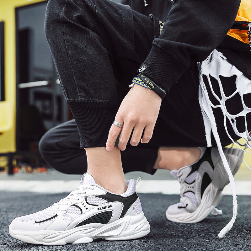 MEN'S Sneakers & Athletic Jogging Shoes Fly Woven Mesh Breathable Trendy Casual Shoes Running Sports Men's Shoes