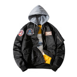 Varsity Jacket Men'S Spring And Autumn Embroidered Casual Jacket Pilot