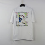 Off White T Shirt Ow. Off Cotton Round Neck Tshirt For Men And Women Owt