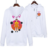Squid Game Costume Hoodie Casual Zipper Sweater for Men and Women
