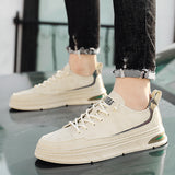 Flat Shoes Spring and Summer Fashion Casual White Shoes Men's Fashionable Men's Shoes Popular Sports Low-Top Men's Board Shoes