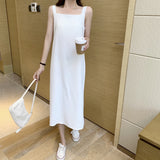MIDI Mauve Wrap Dress Niche Chiffon Temperament Camisole Dress Women's Summer Dress