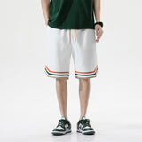Men White Shorts Summer Shorts Men Loose Casual Pants