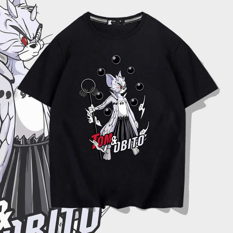 Tom And Jerry T Shirt Tom Cat And Mouse Print Loose