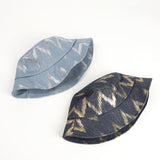 Bucket Hat Fishing Cap Cotton Print Fisherman Hat Printing Bucket Hat Female Fashion Casual
