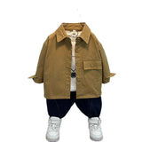 Toddler Boys Jackets Boys' Shirt Spring and Autumn