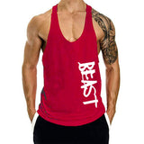 Wifebeater Shirt Loose Vest I-Shaped Breathable Sleeveless
